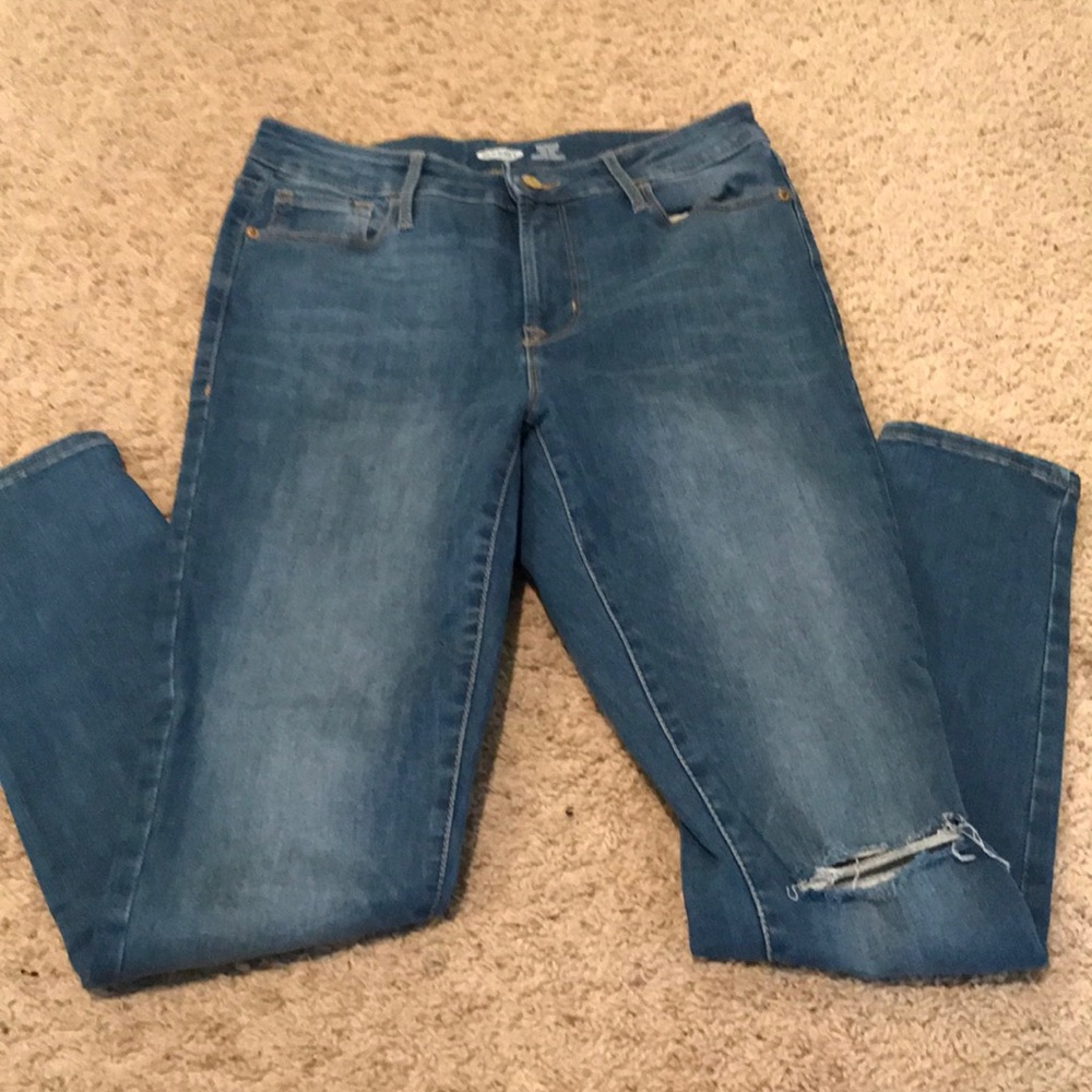 Old Navy Rockstar Super Skinny Hi Rise size 8 Jean